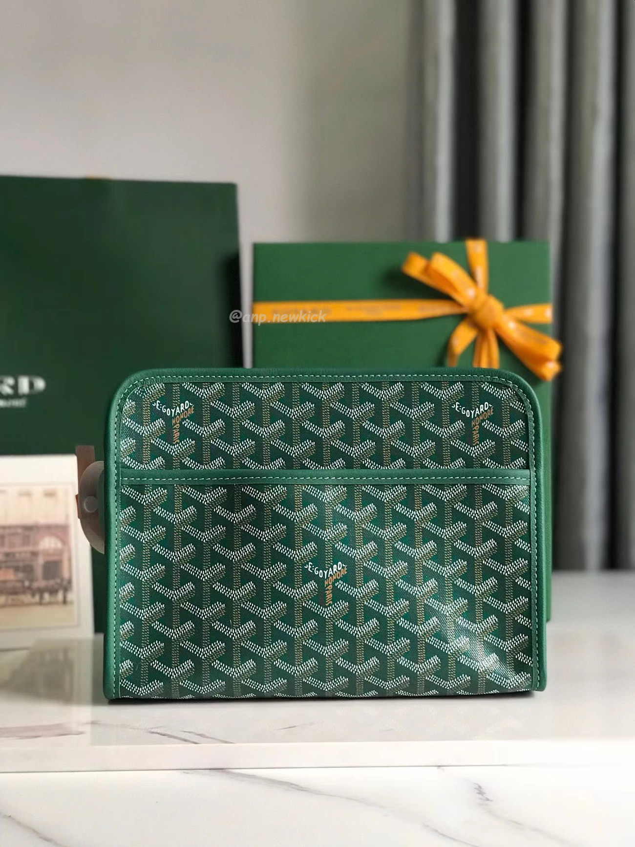 Goyard Jouvence Toiletry Bag Mm Green Black White Blue Purple Red Yellow (2) - www.newkick.vip